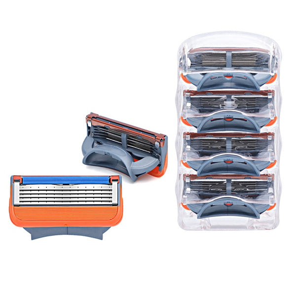 Replacement for Gillette Fusion Power Men's Razor Blade Refills 4 Count