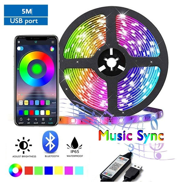 LED strip Light RGB 5M App Control