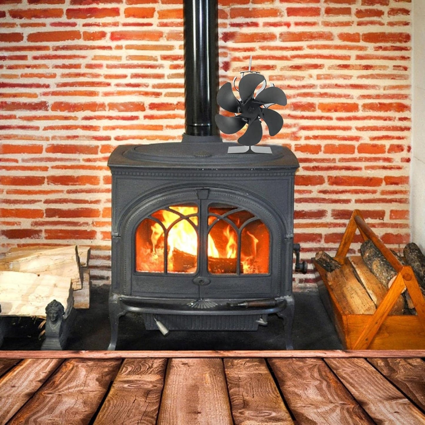 Stove Fan Heat Powered Stove Fan