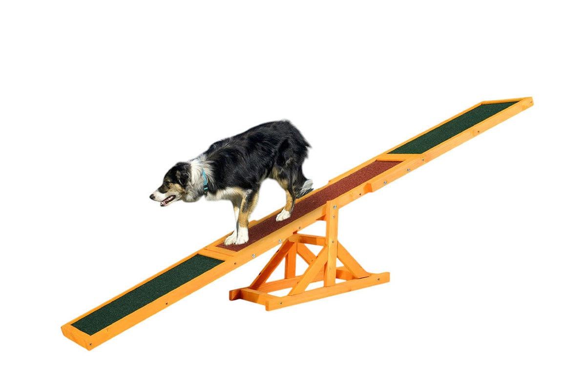 Wooden Dog Agility Seesaw for Training and Exercise