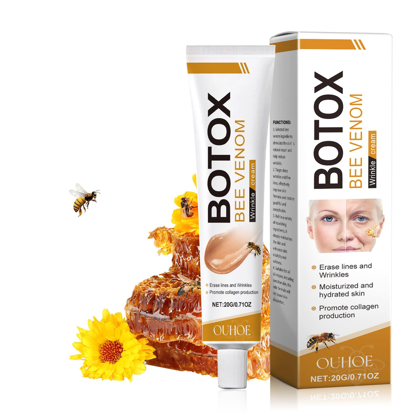 Bee Venom Botox Wrinkle Anti Aging Cream