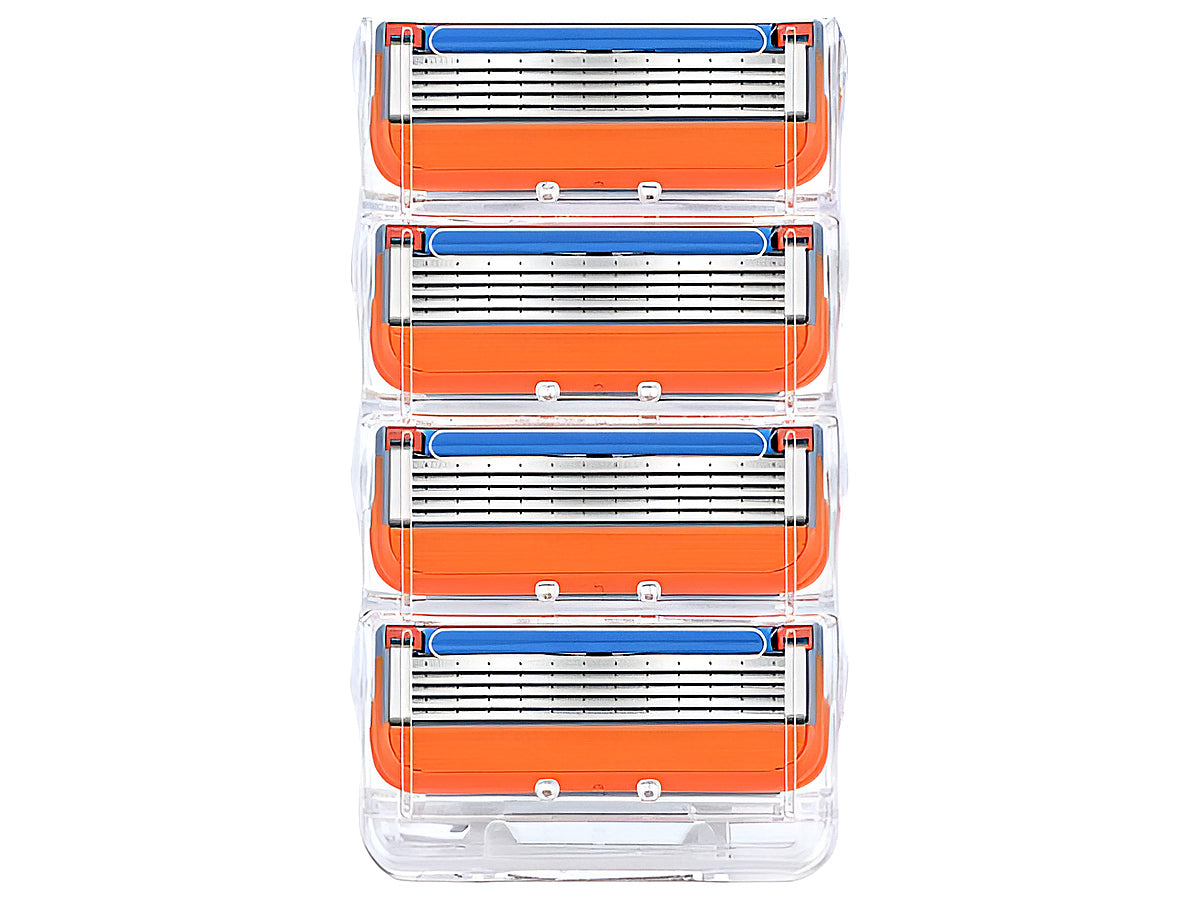 Replacement for Gillette Fusion Power Men's Razor Blade Refills 4 Count