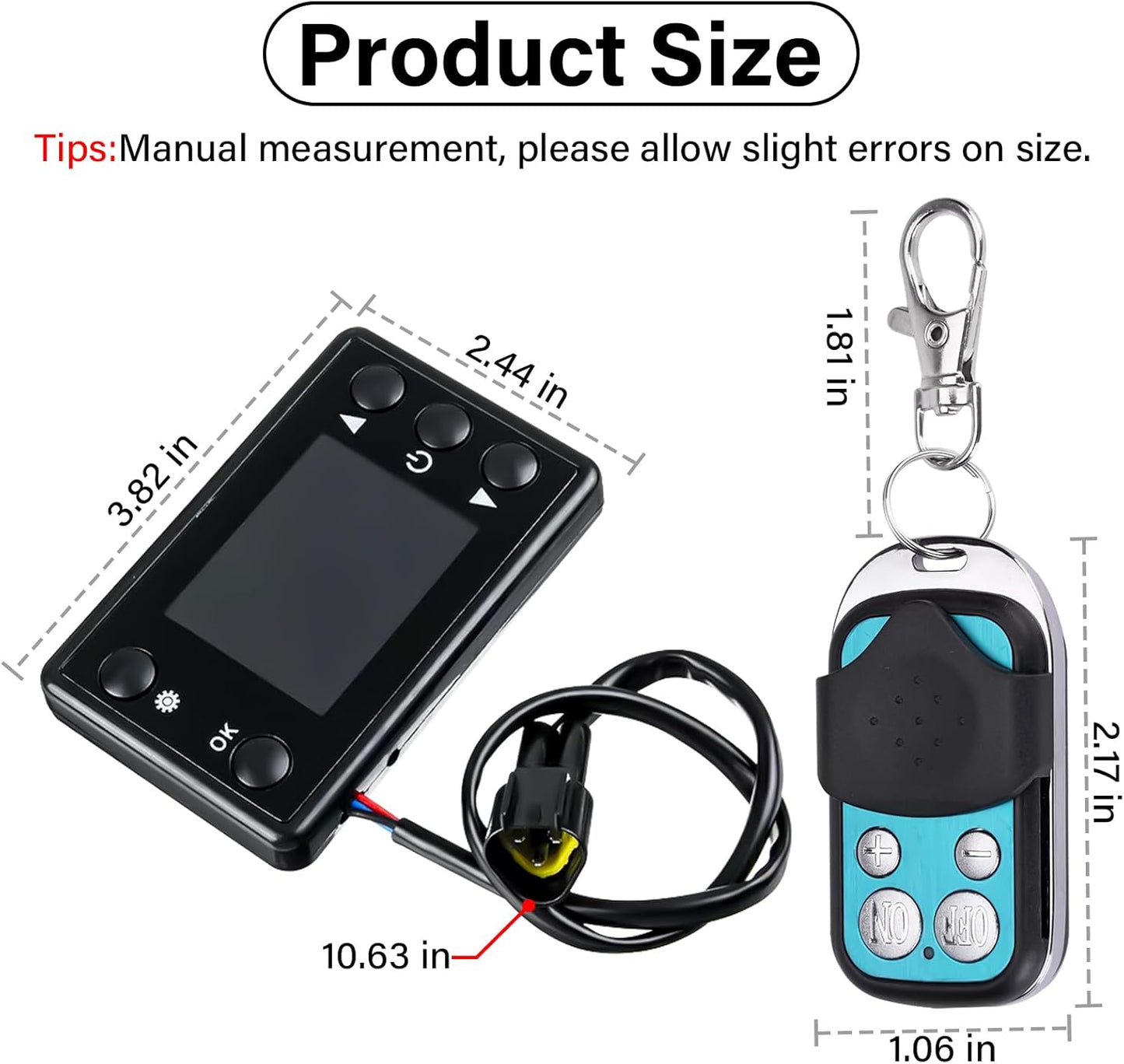 Diesel Air Warmer Controller & Switch