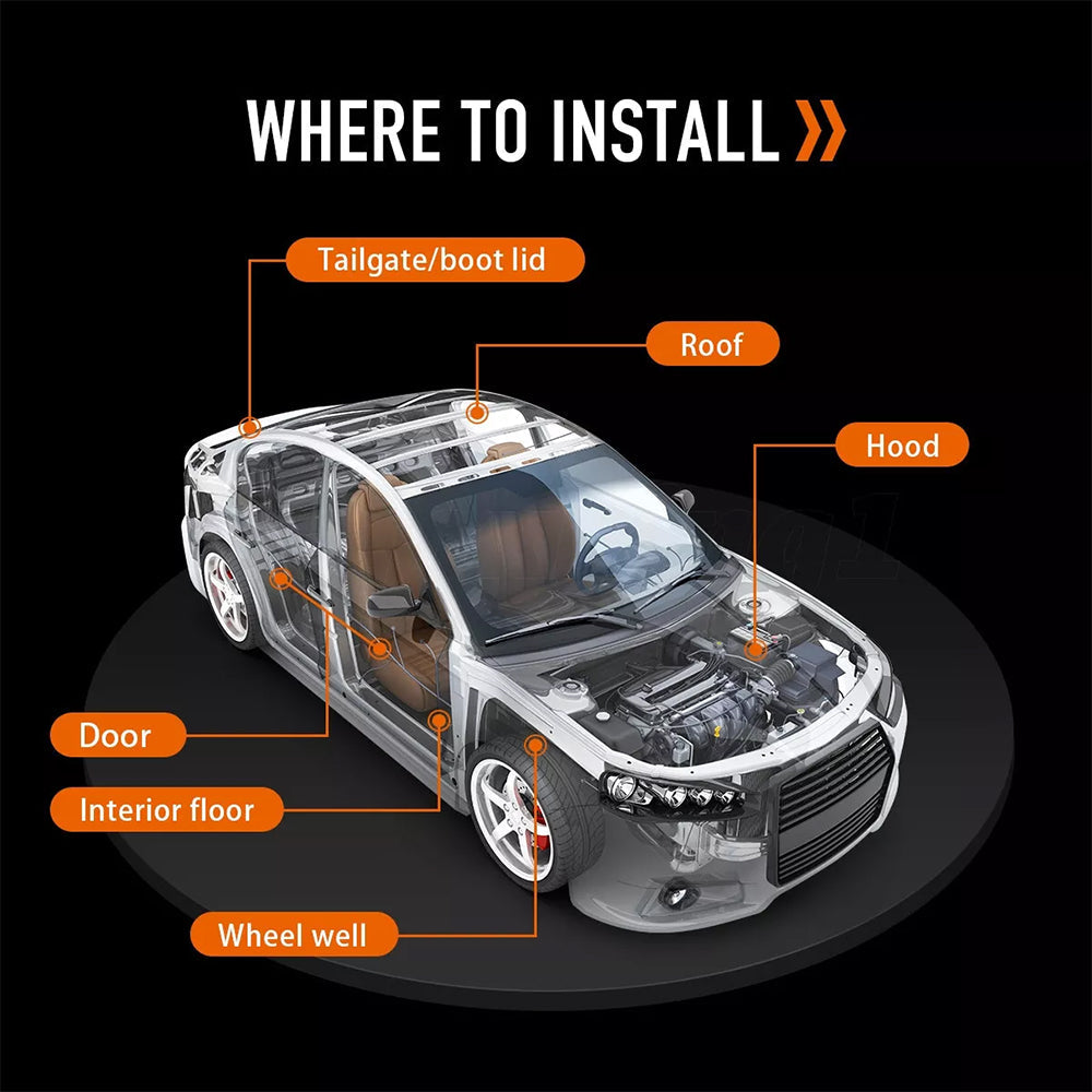 Sound Deadener Car Insulation Sound Proofing Deadening Mat