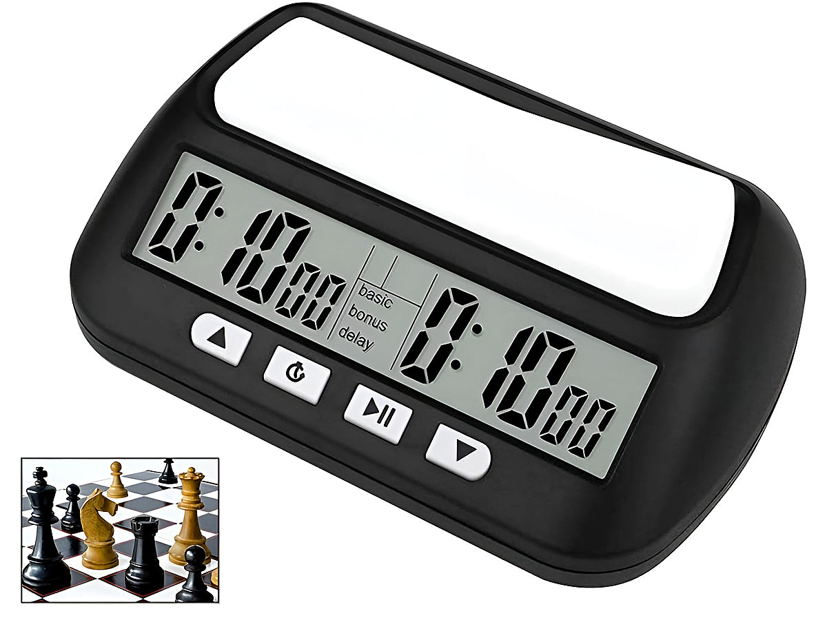 Chess Clock Digital Chess Timer Professional for Board Games
