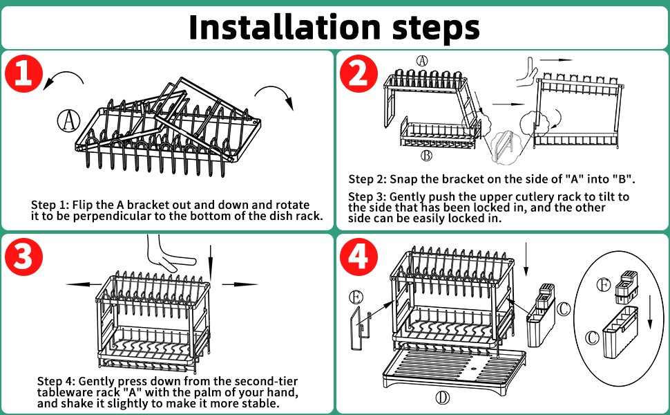 Dish Drying Rack