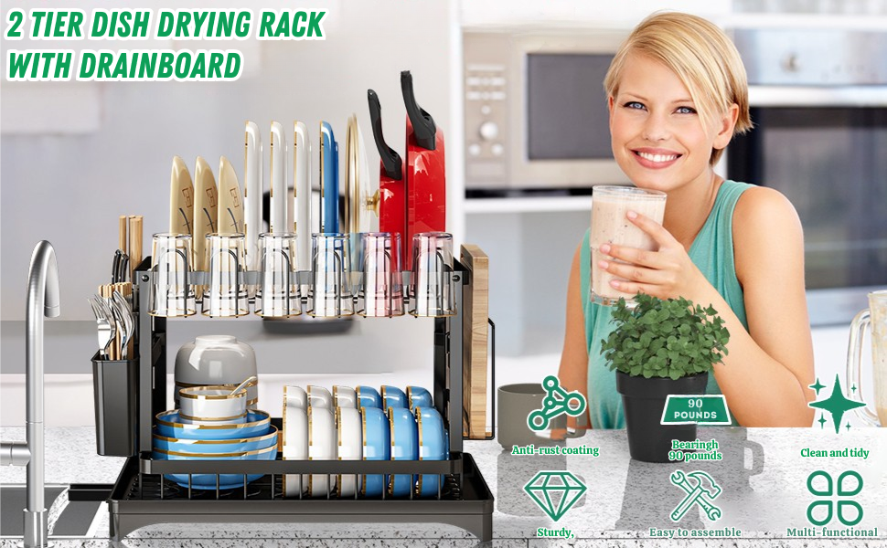 Dish Drying Rack