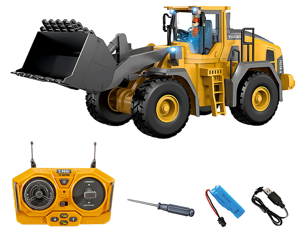 RC Bulldozer Loader Toy