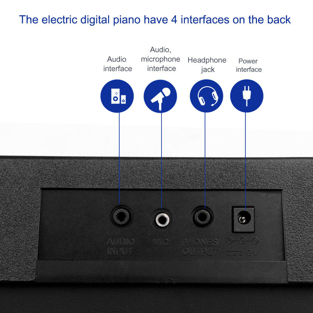 61 Key Electronic Piano Keyboard Piano