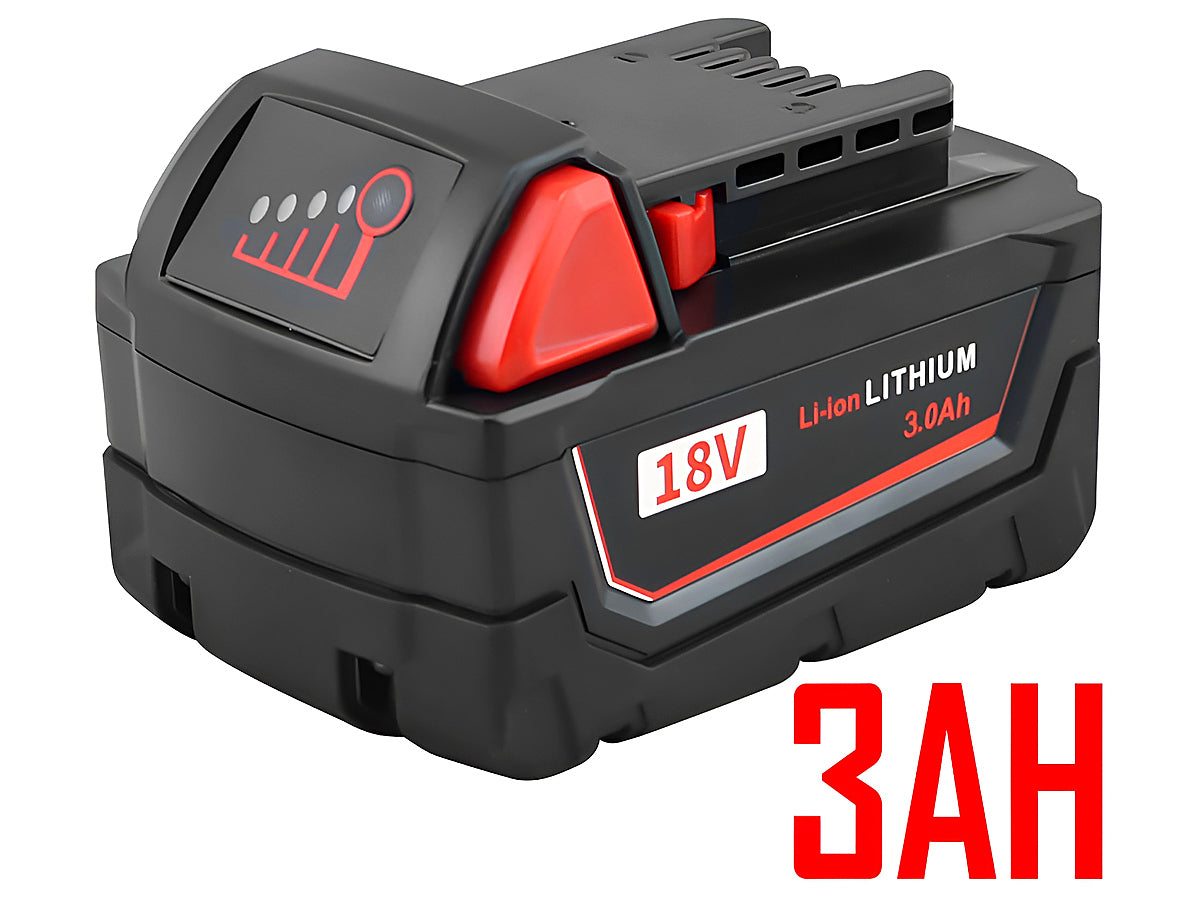 Milwaukee M18 18V 3.0Ah Battery Compatible Replacement