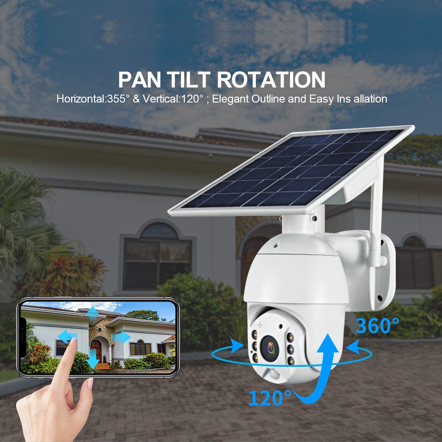 Solar Wifi Security Camera