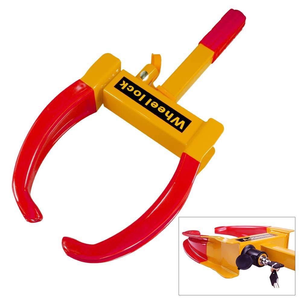 Wheel Clamp Heavy Duty Anti- Theft Wheel Lock