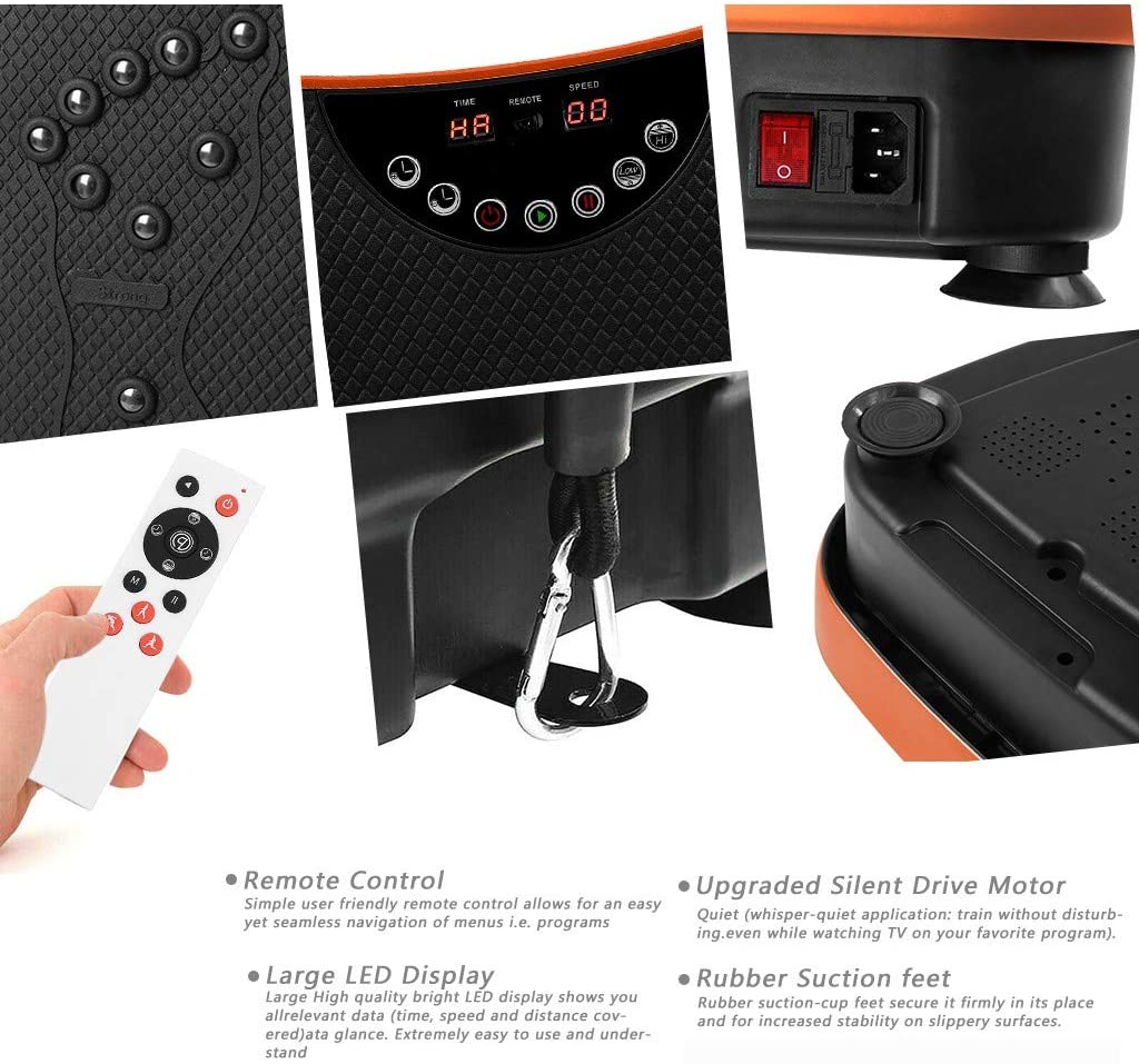 Vibration Plate Exercise Machine