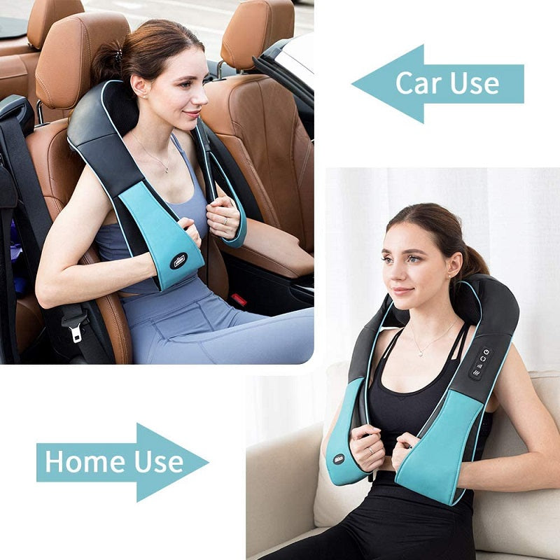 Neck Massager Shiatsu 3D