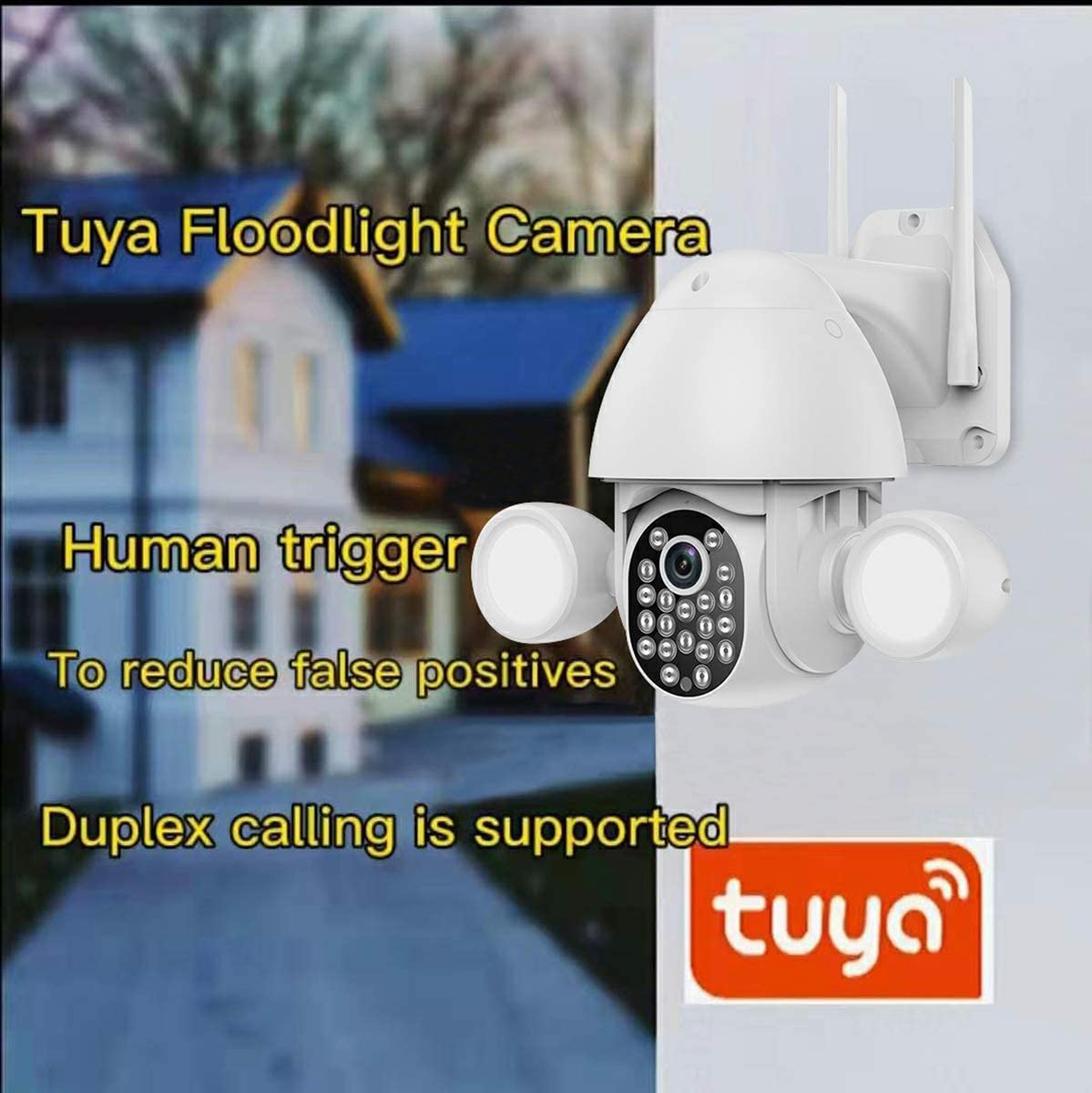 Home Security Camera Wireless CCTV WiFi Surveillance System Outdoor 3MP