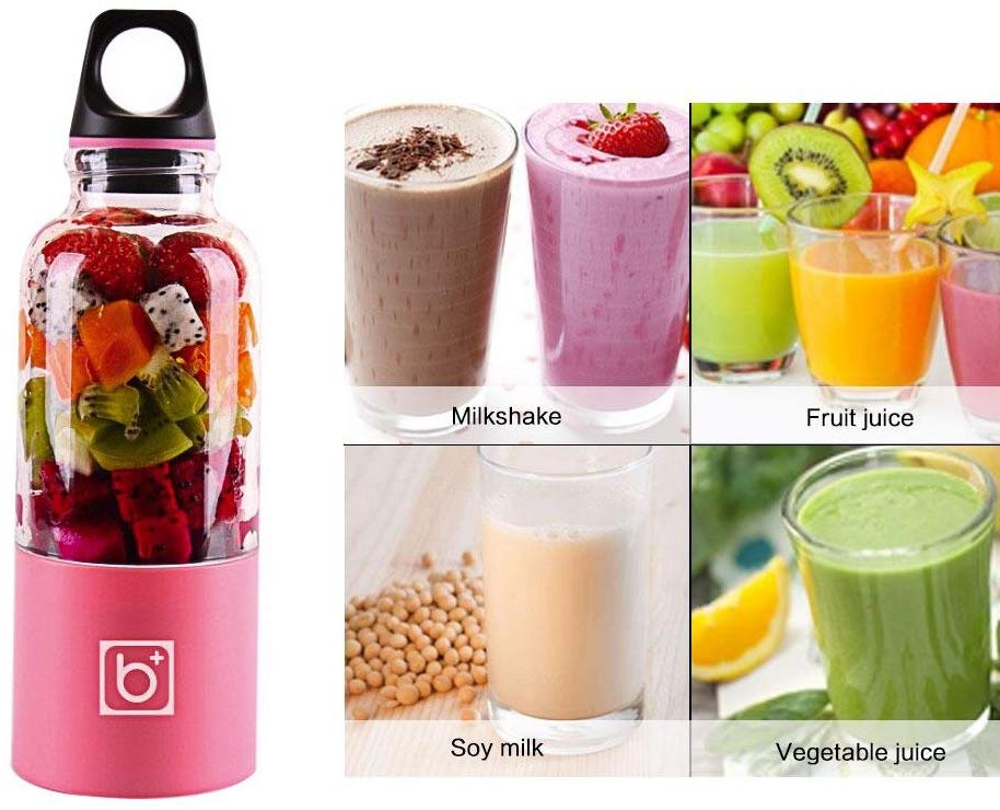 Portable Smoothie Blender Juicer Rechargeable