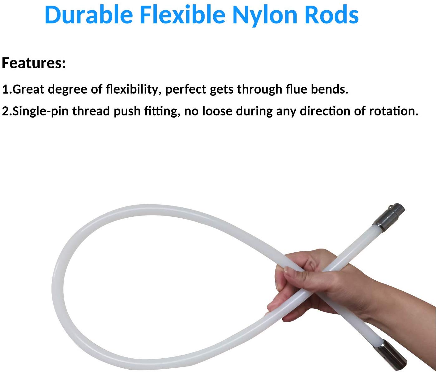 Flexible Dryer Vent Chimney Cleaner Kit