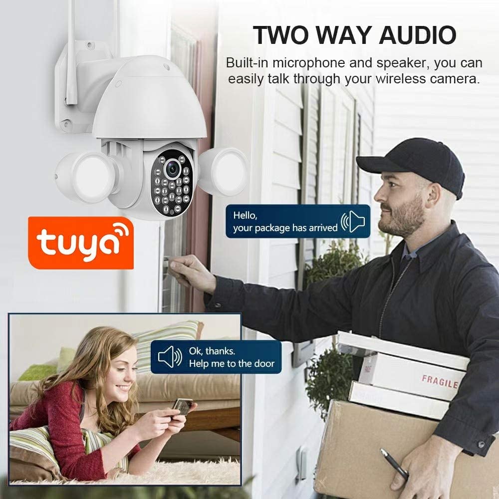 Home Security Camera Wireless CCTV WiFi Surveillance System Outdoor 3MP