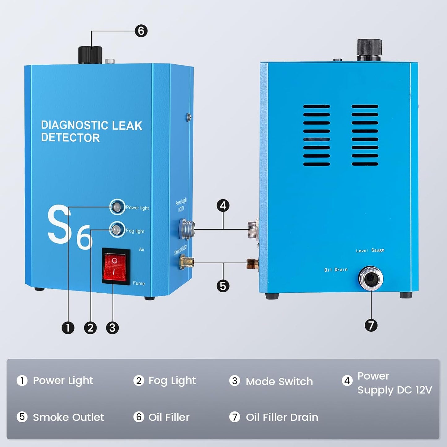 Automotive Smoke Machine Leak Detection Tester