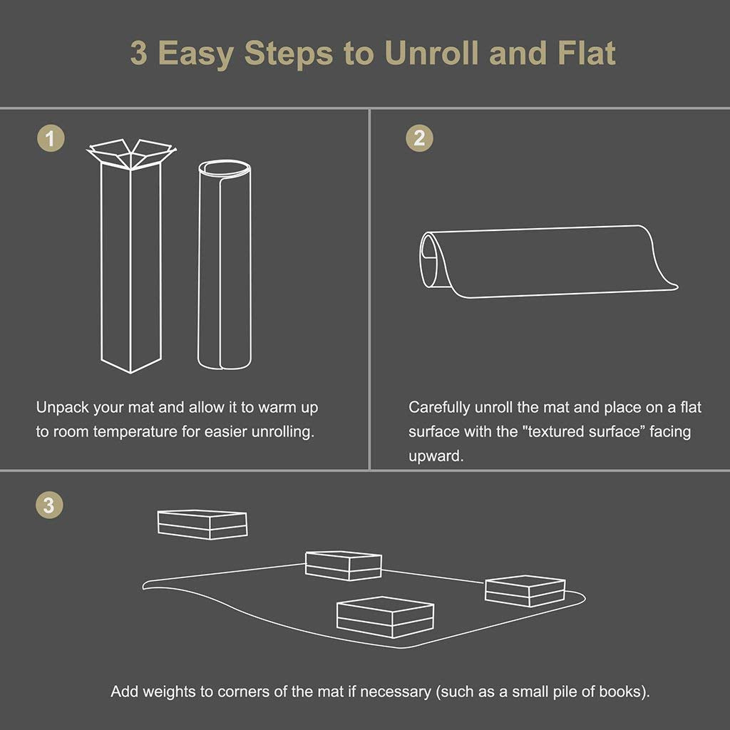 Clear Chair Mat - Transparent Office Home Floor Protector Mat, 2mm Thickness, 120cm x 90cm