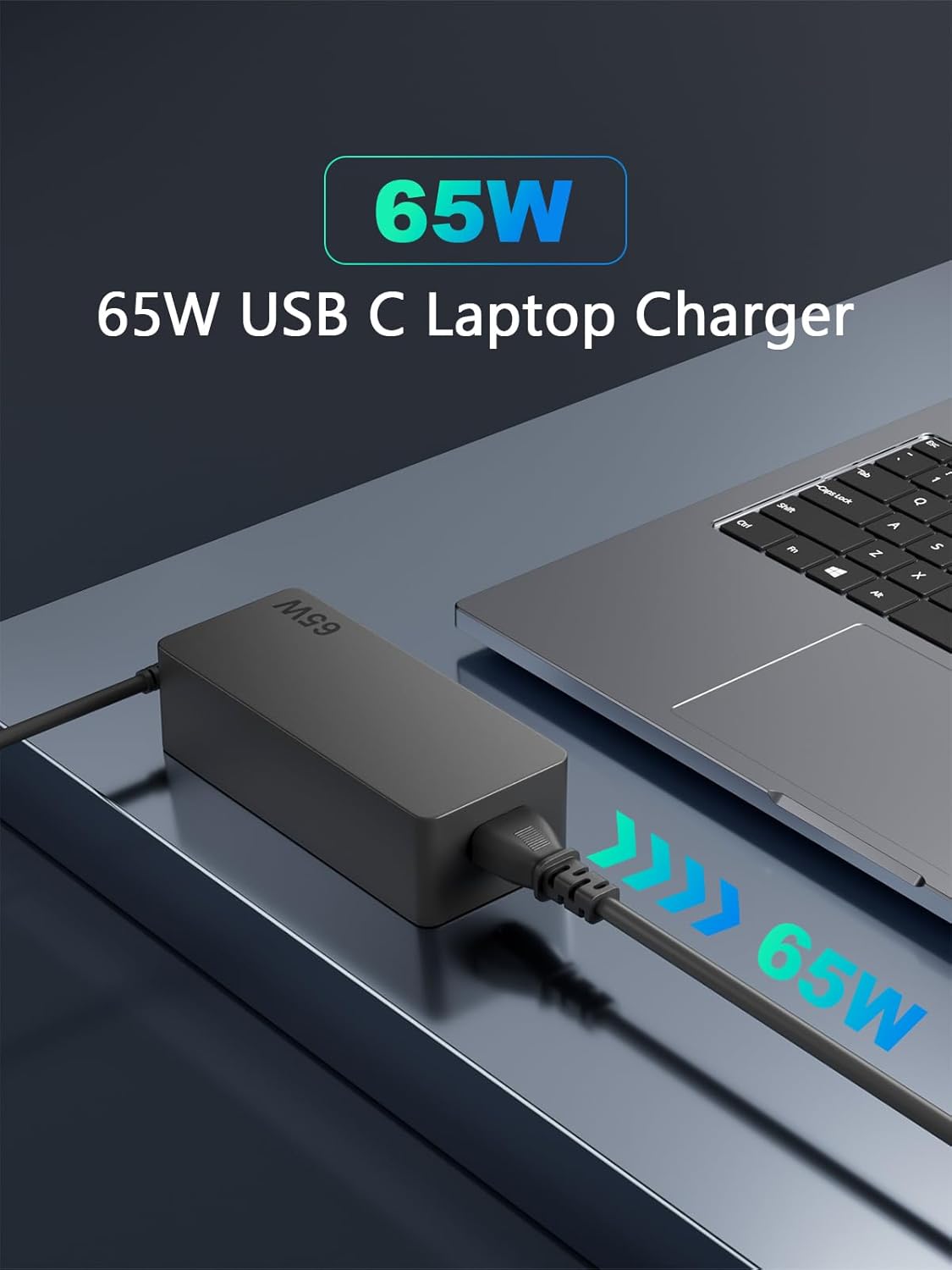 65W Lenovo Laptop Charger USB C