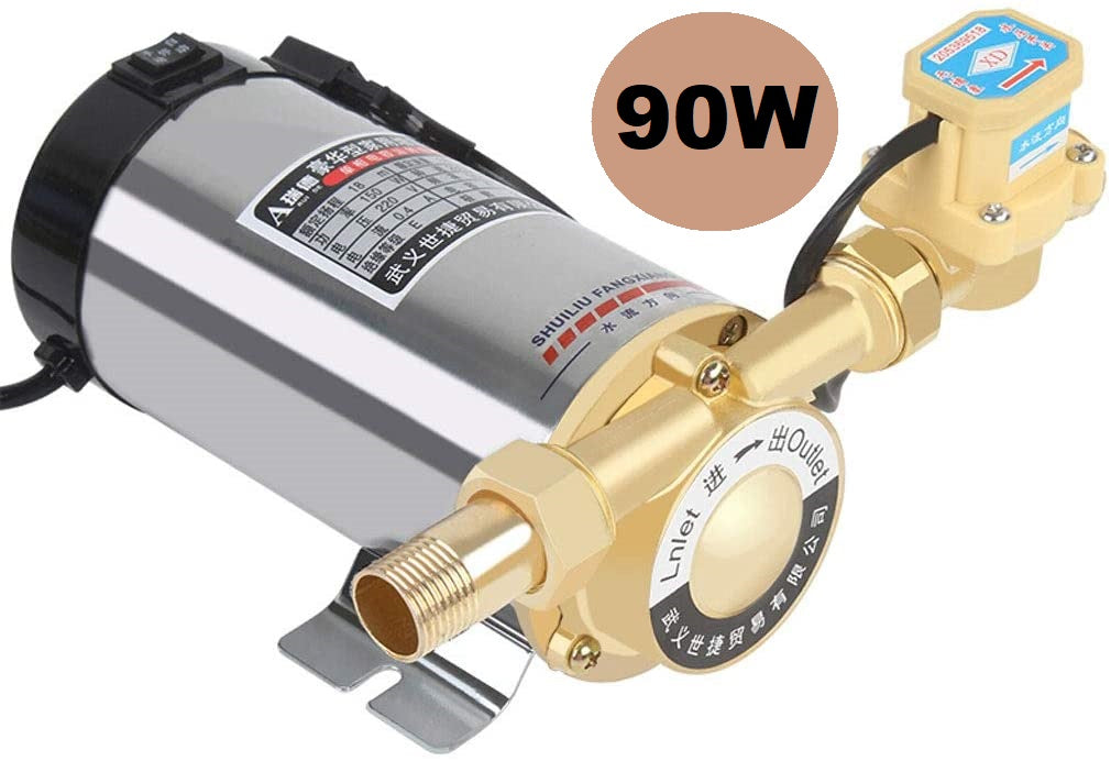 Low Pressure Shower Hot Water Booster Pump 90W