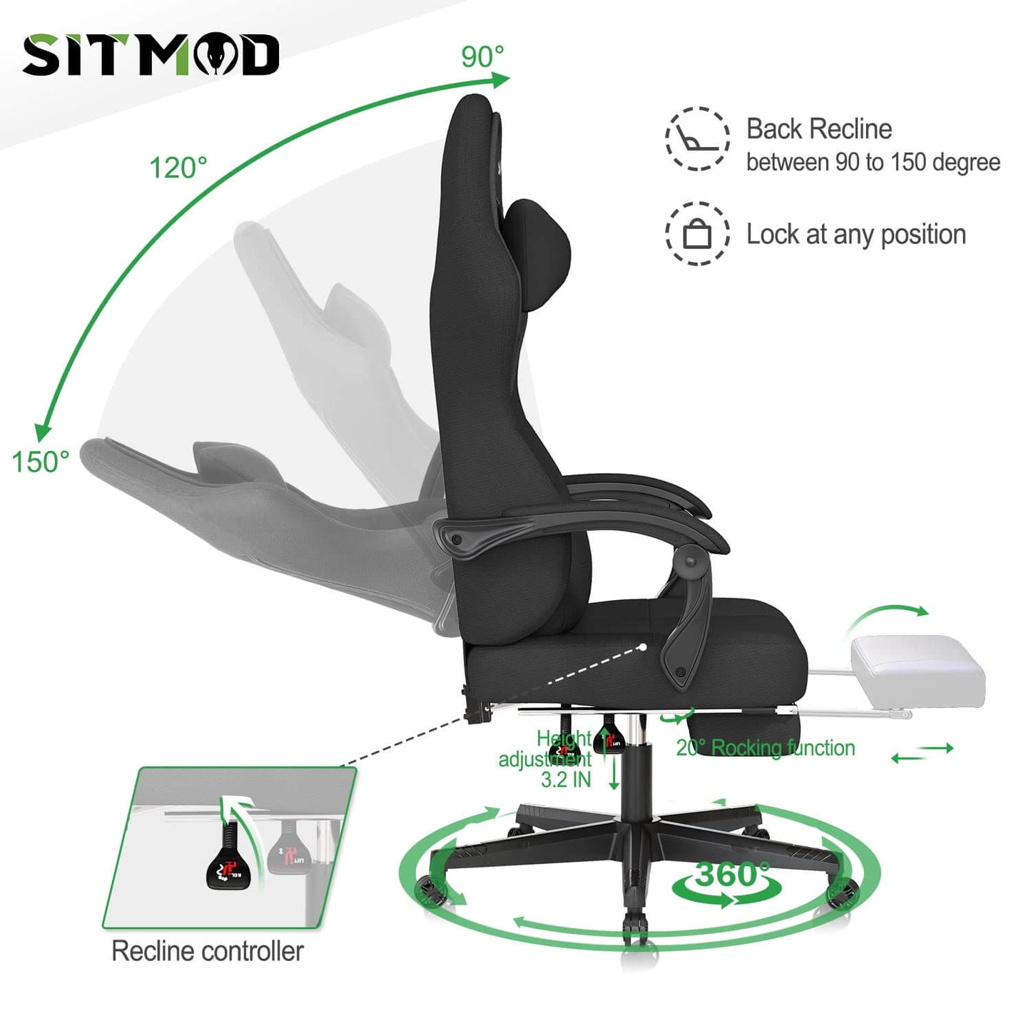Gaming Chair Ergonomic
