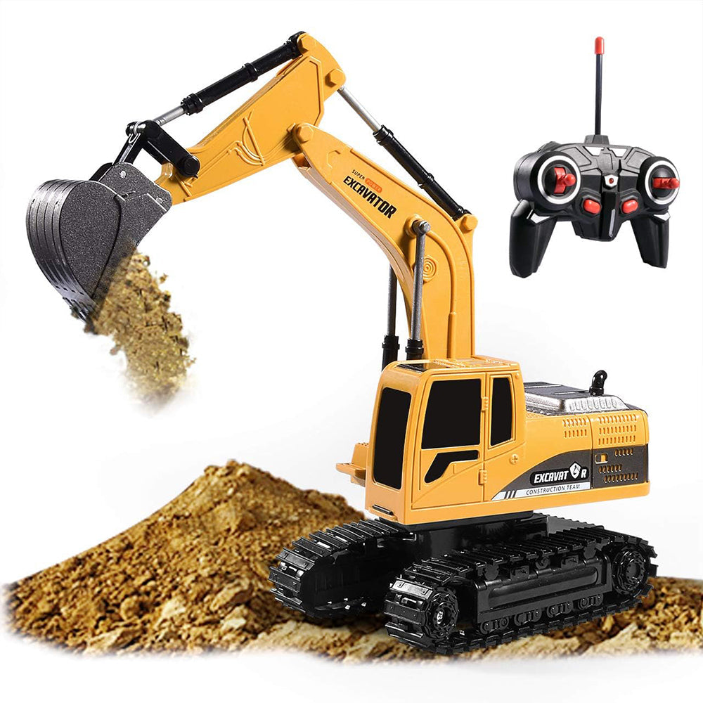 Digger Excavator Riding Toys Ride-On Car Toy Truck Toddler