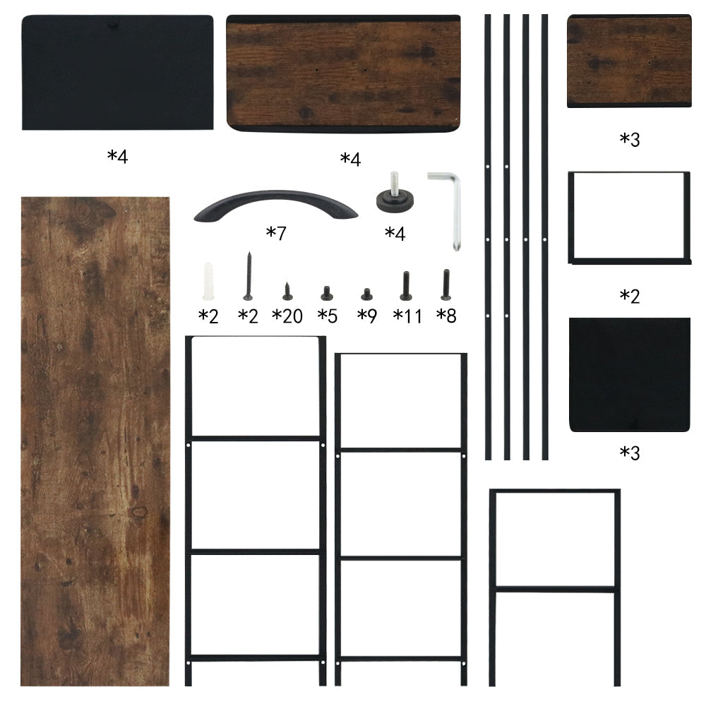 7 Drawer Lowboy