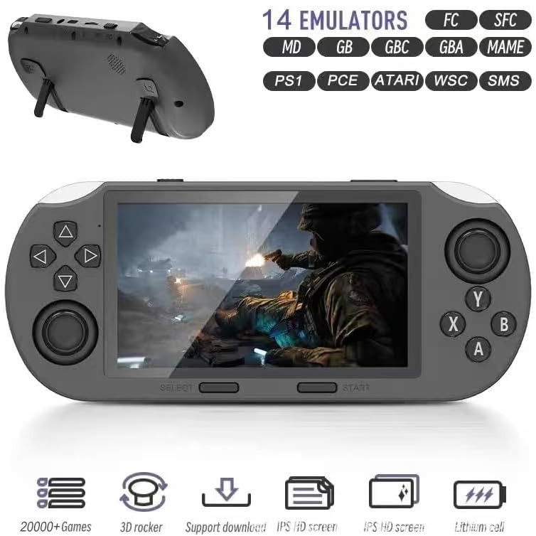 Portable Handheld Gaming Console – 20,000+ Games