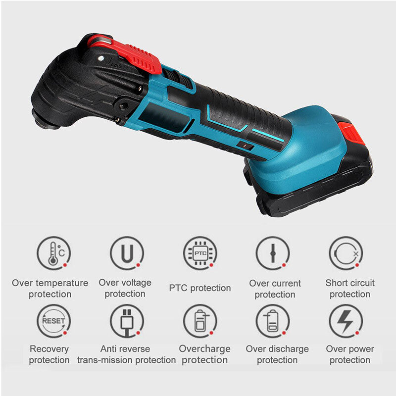 Cordless Oscillating Multi tool Fits Makita 18V Battery