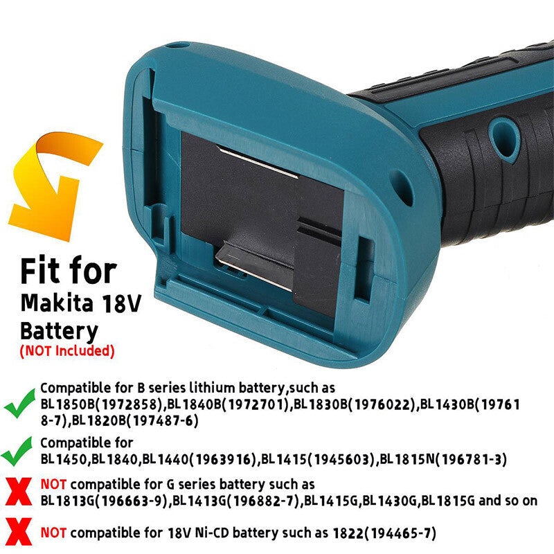 Cordless Oscillating Multi tool Fits Makita 18V Battery