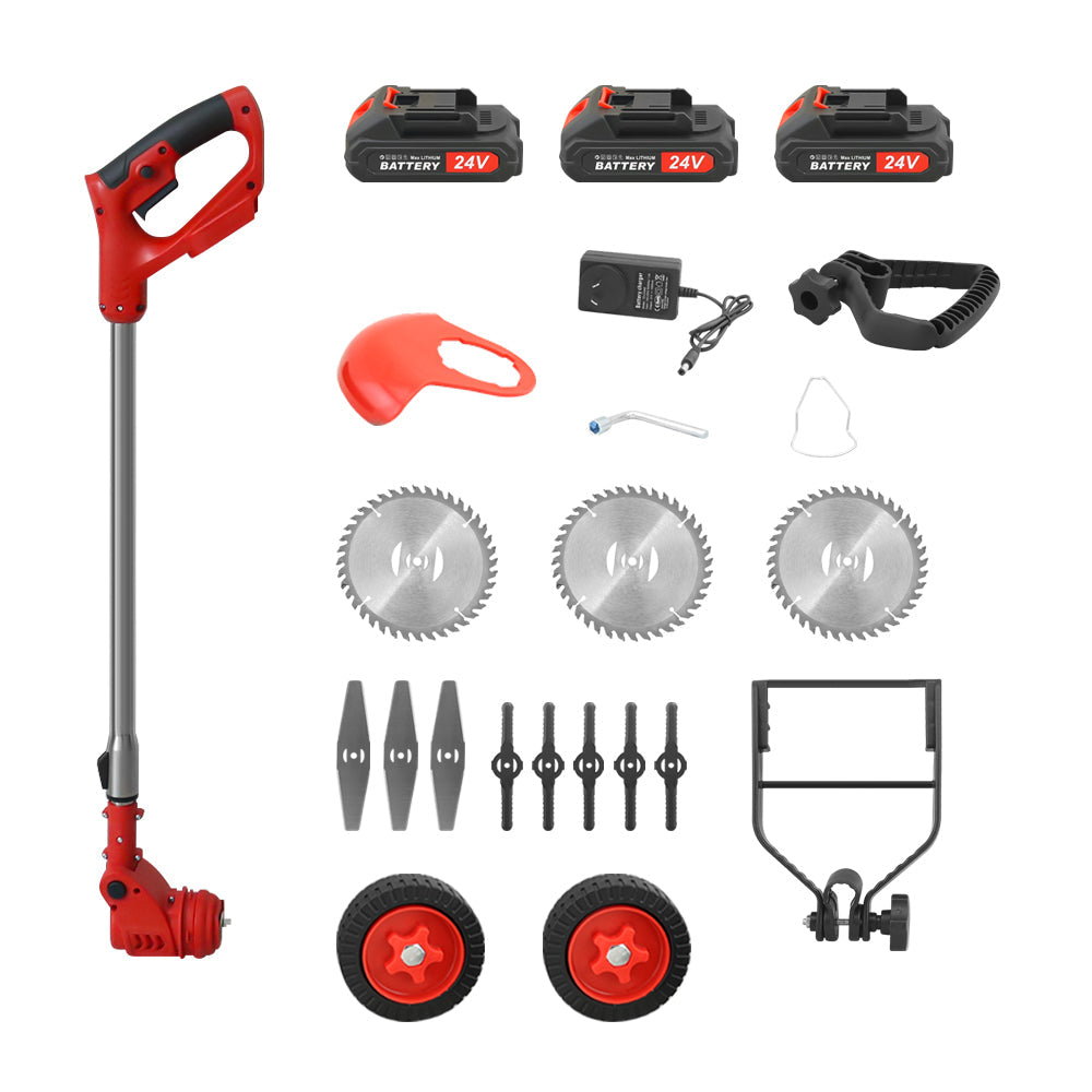Lawn Mower Cordless Weed Cutter Garden Trimmer