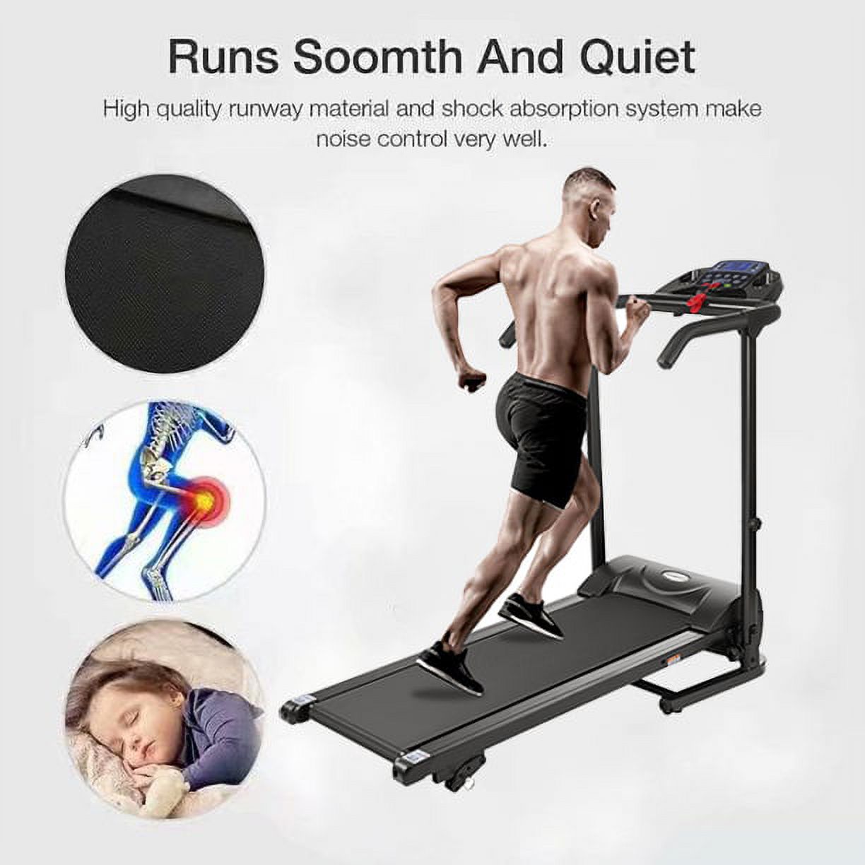 Walking Pad Incline Treadmill