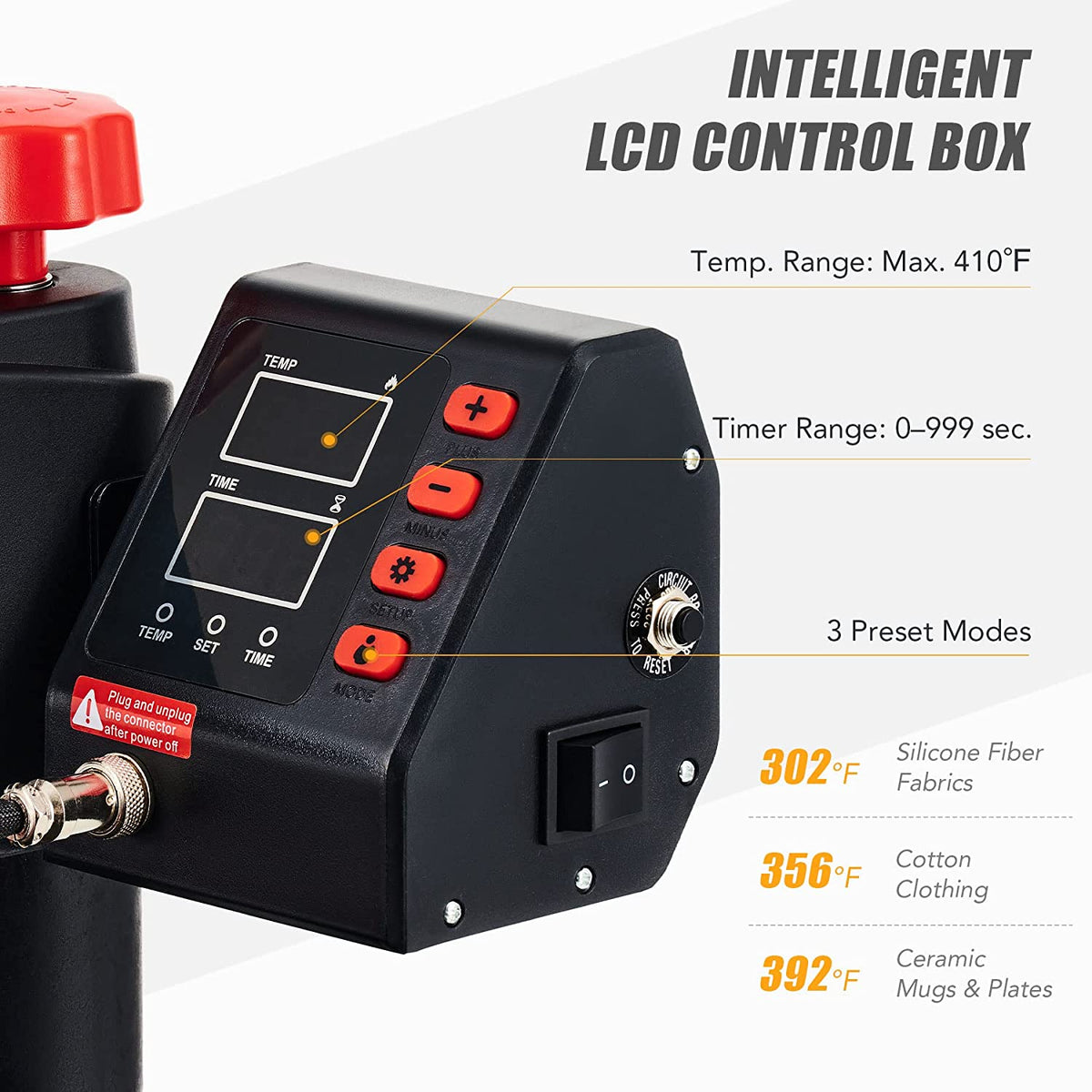 Digital Heat Press Machine 29X38CM