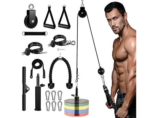 Fitness LAT and Lift Pulley System