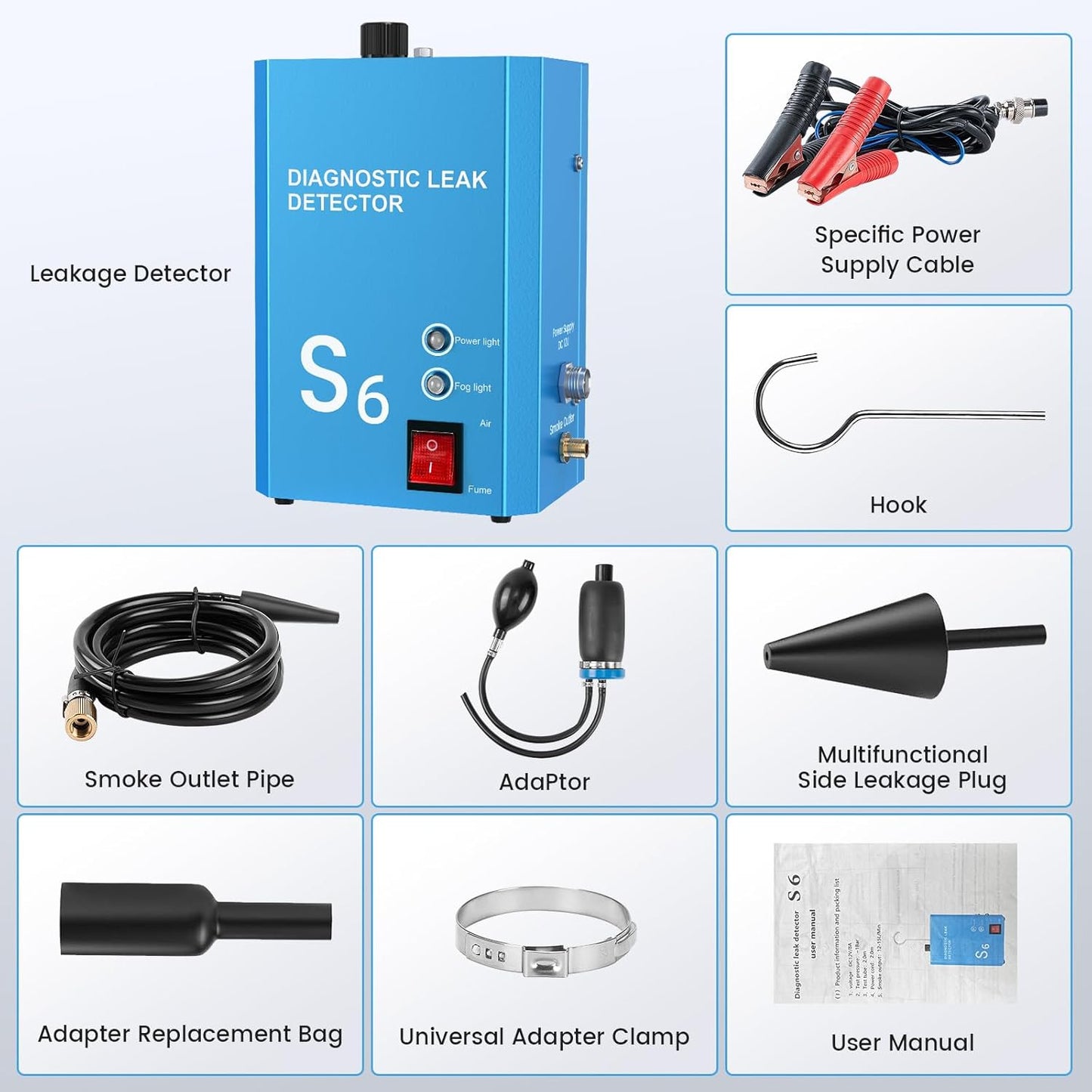 Automotive Smoke Machine Leak Detection Tester