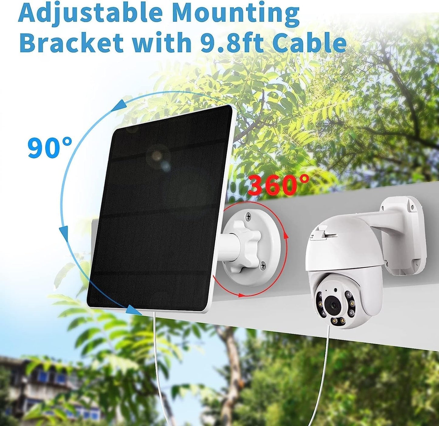 Solar Panel for Ring Camera