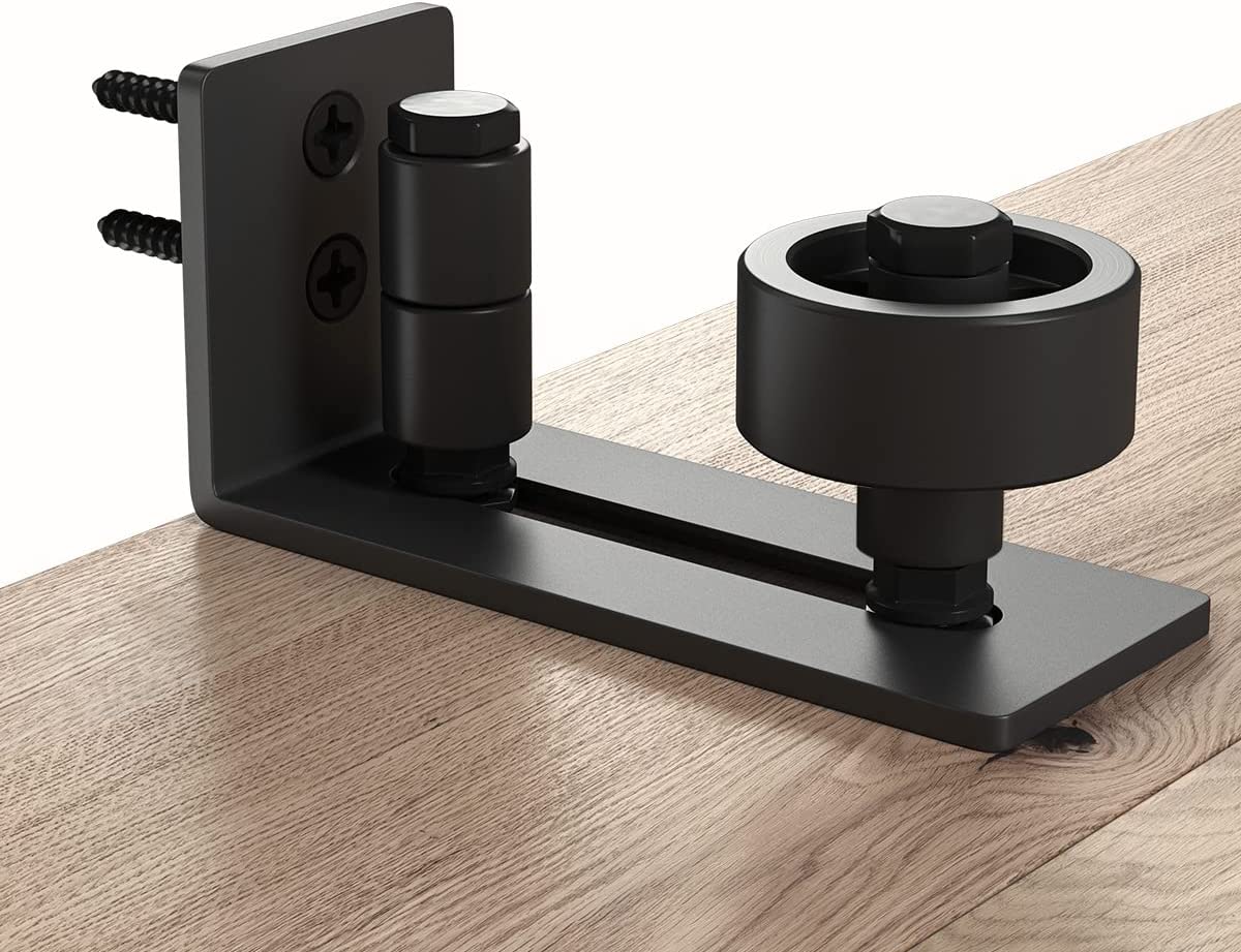 Sliding Barn Door Hardware Bottom Adjustable Roller