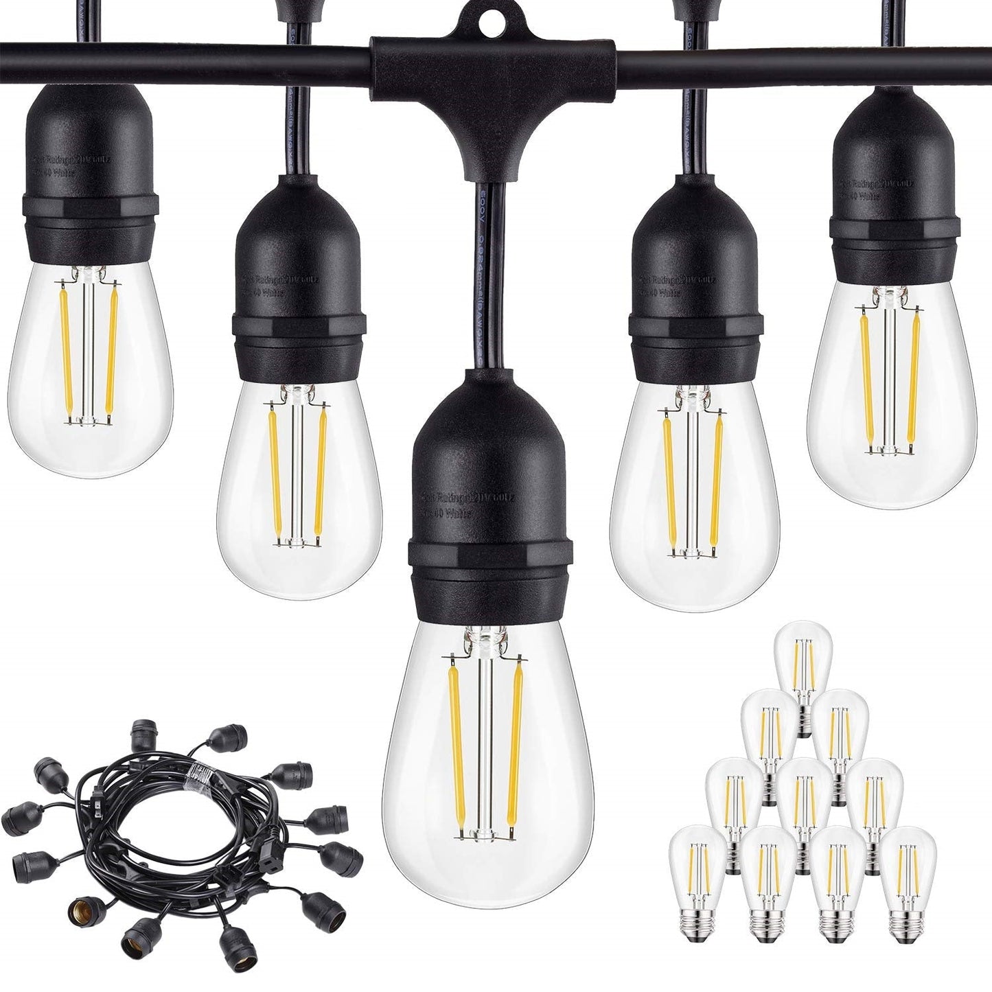 Festoon Light  32M 35 LED Bulbs
