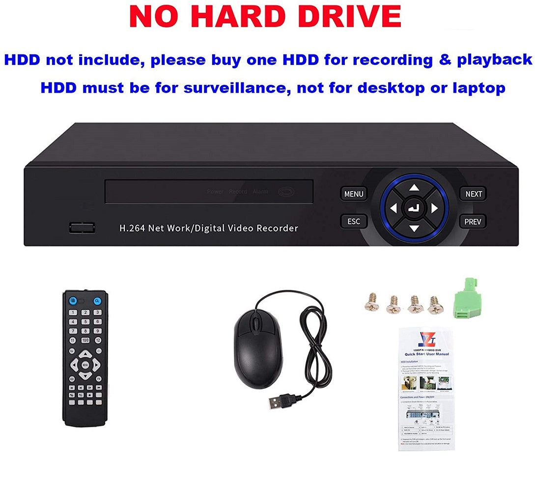 DVR recorder CCTV 4 Channel