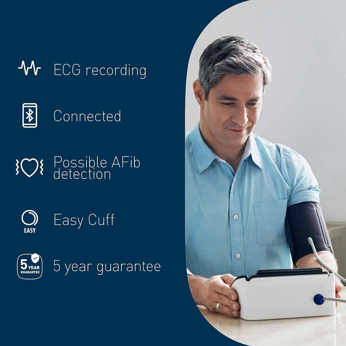 OMRON Complete 2 in 1 Blood Pressure Monitor & ECG for Home Use