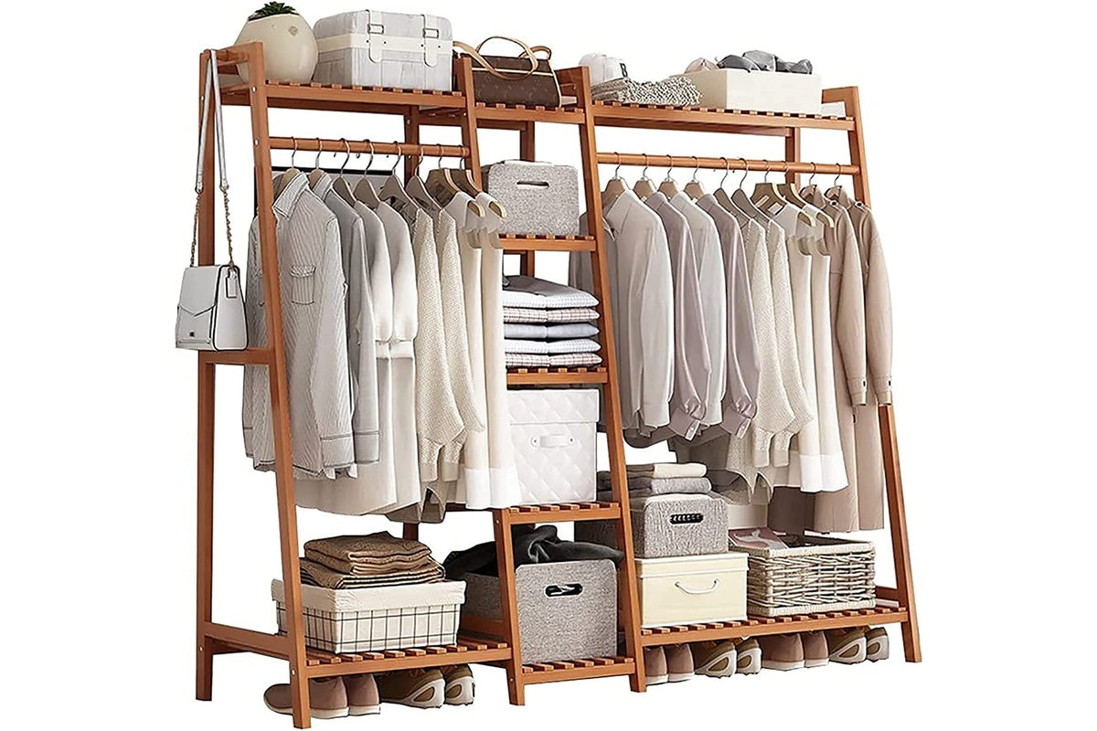 Wardrobe Organiser Garment Rack Clothes Rack