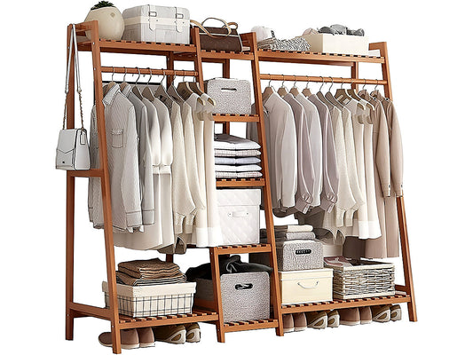 Wardrobe Organiser Garment Rack Clothes Rack
