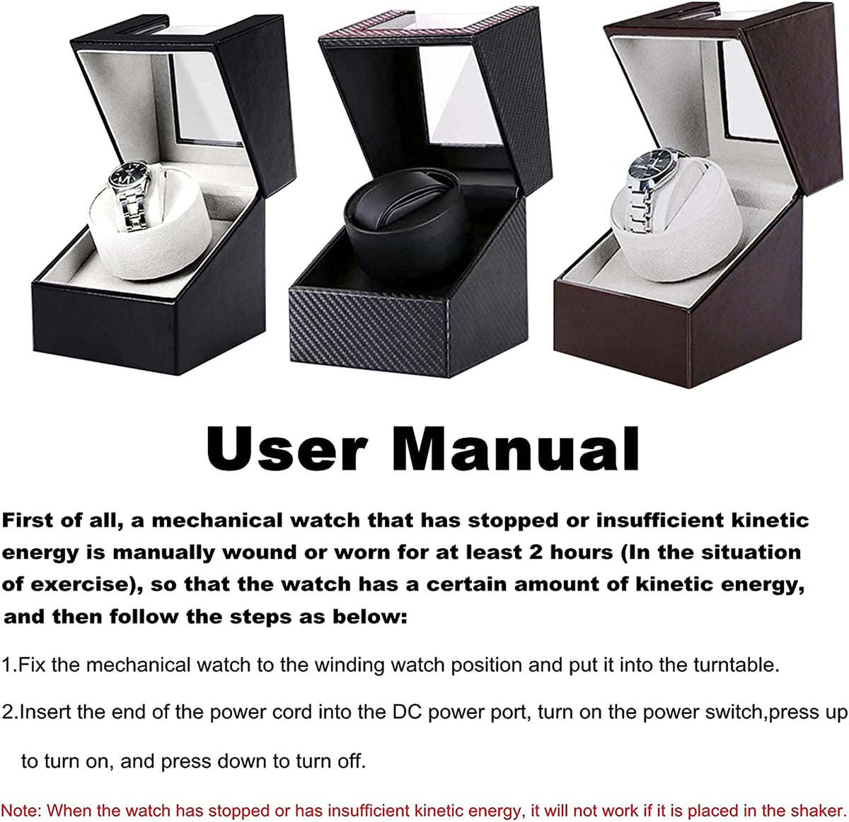 Automatic Quad Watch Winder