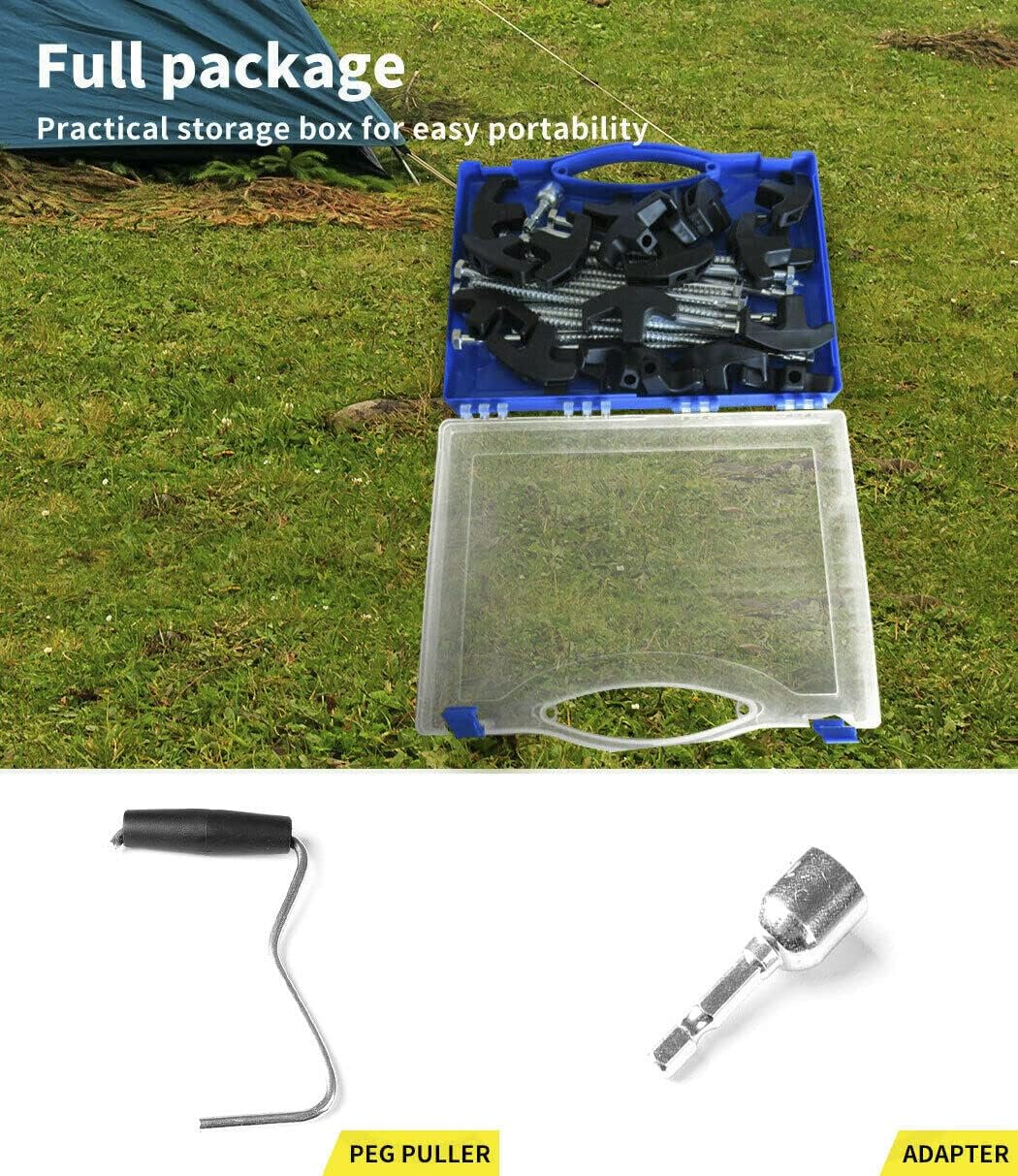 Camping Tent Pegs 20Pcs