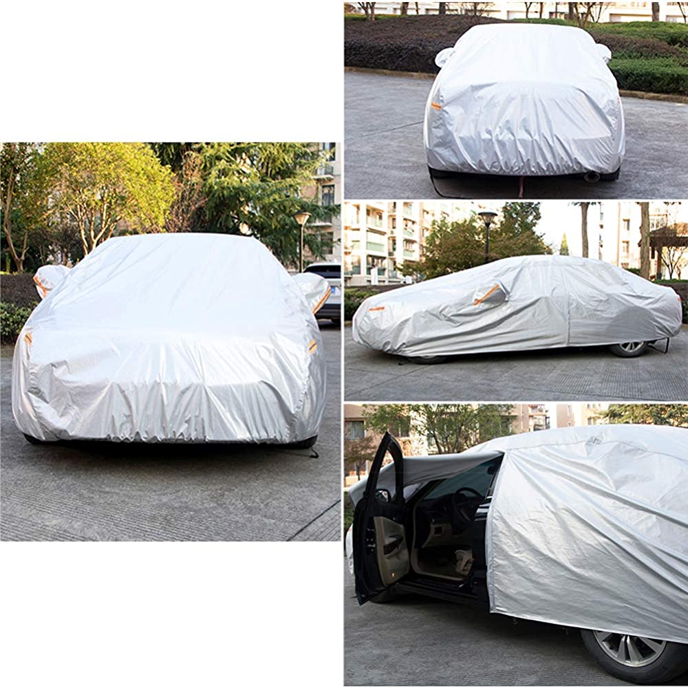 3XXL Aluminum 6 Layer Car Cover for Sedan