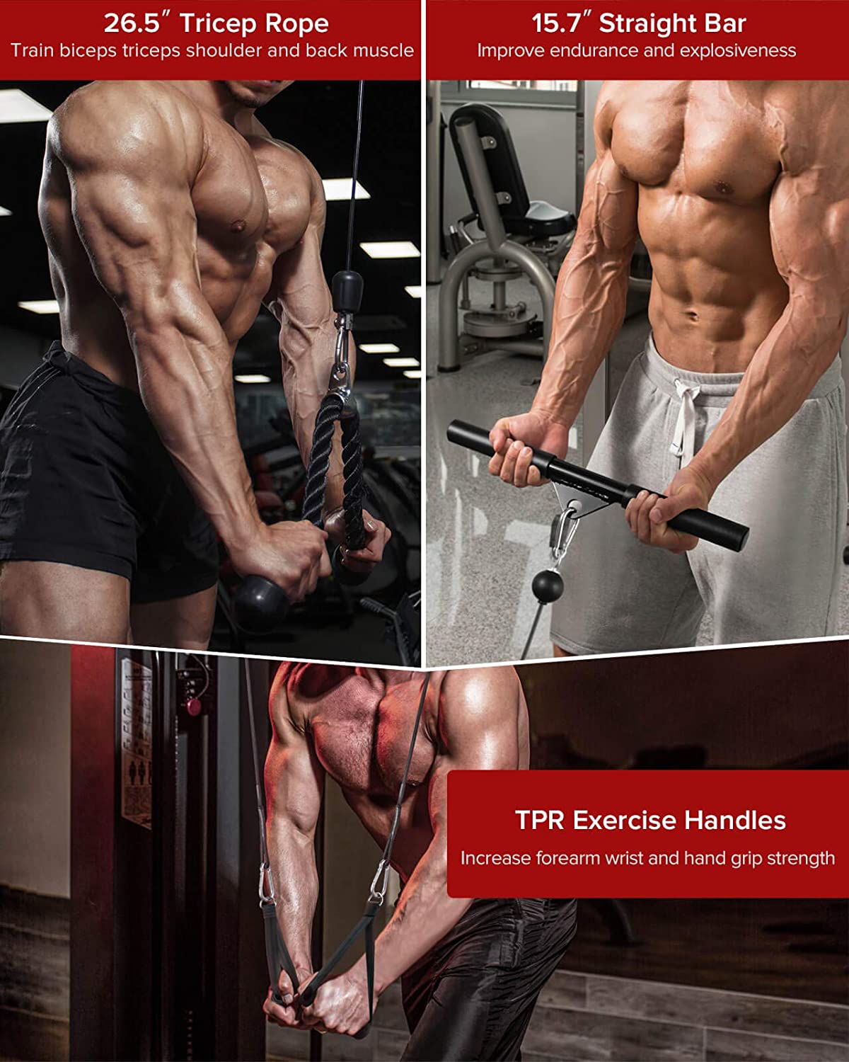 Fitness LAT and Lift Pulley System