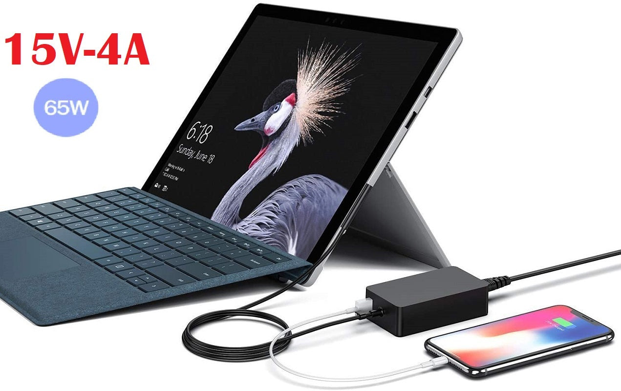 Replacement  Surface Pro 3/4/5 Charger 70W 15V 4A