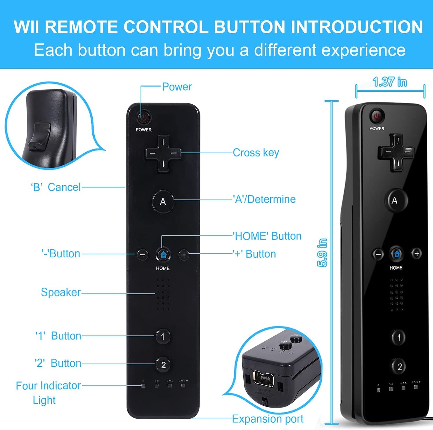 Wii Remote and Nunchuck Controller